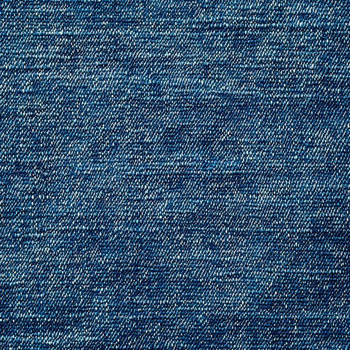 Worn Denim Fabric with Subtle Distressed Weave and Faded Blue Tones seamless PBR texture preview