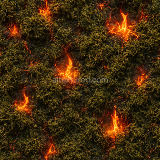 Burning Moss Texture