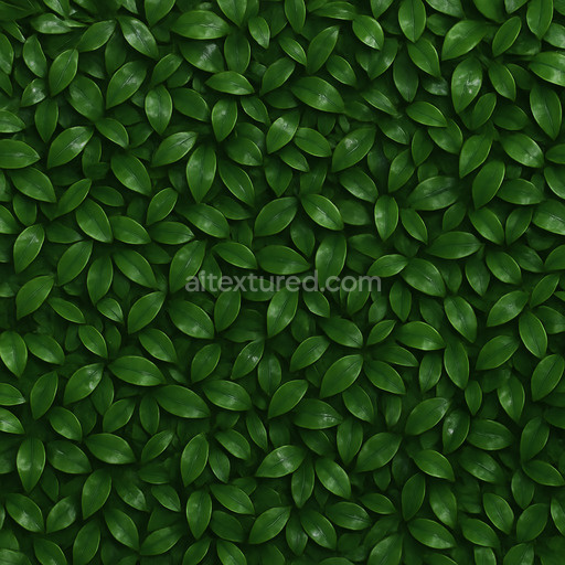 Polished Dense Foliage Texture Seamless 1024X1024