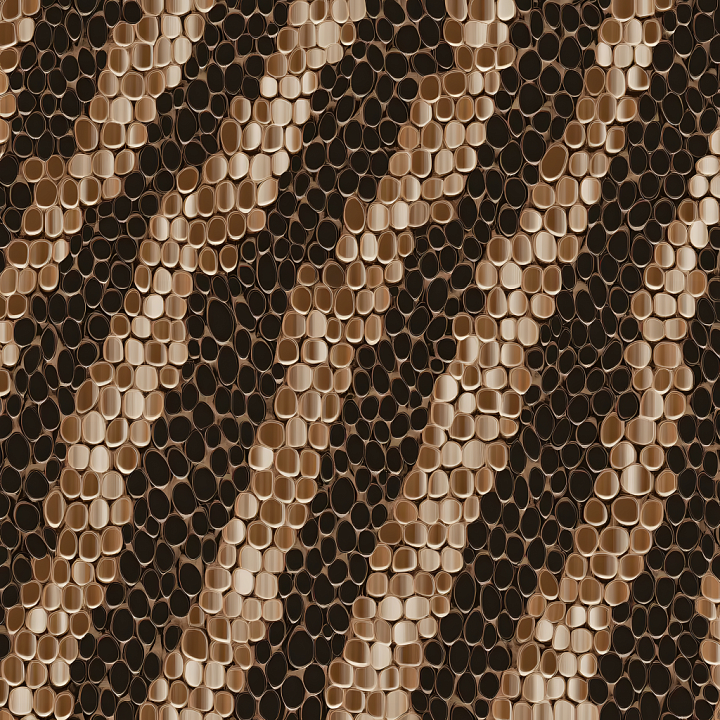 Scaly Skin with Realistic Organic Pattern and Depth seamless PBR texture preview