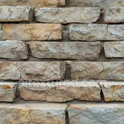 seamless Seamless 3D Weathered Sandstone Brick Wall PBR Texture with Cracks and Rough Detail texture 8k free download PBR