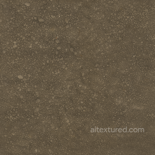 Dry Mud seamless Mud PBR texture