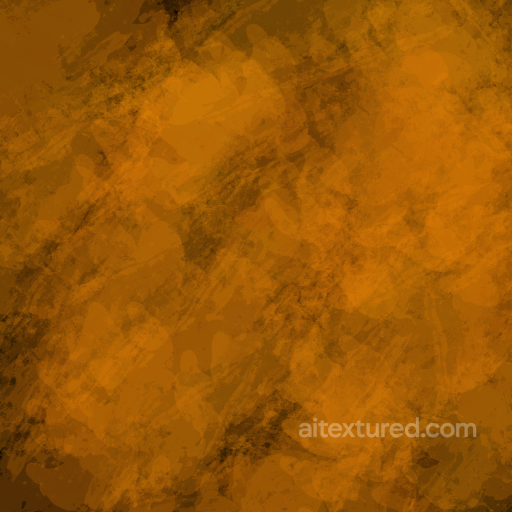 Watercolor Texture in Warm Orange and Brown Brush Strokes seamless Watercolor texture PBR texture
