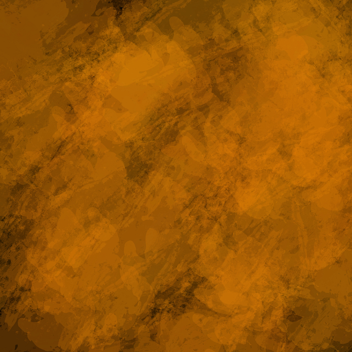 Watercolor in Warm Orange and Brown Brush Strokes seamless PBR texture preview