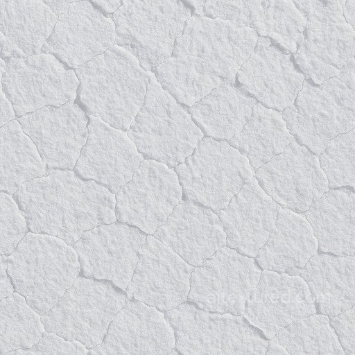 Snow Crust Brittle Sheet seamless Snow-ice PBR texture