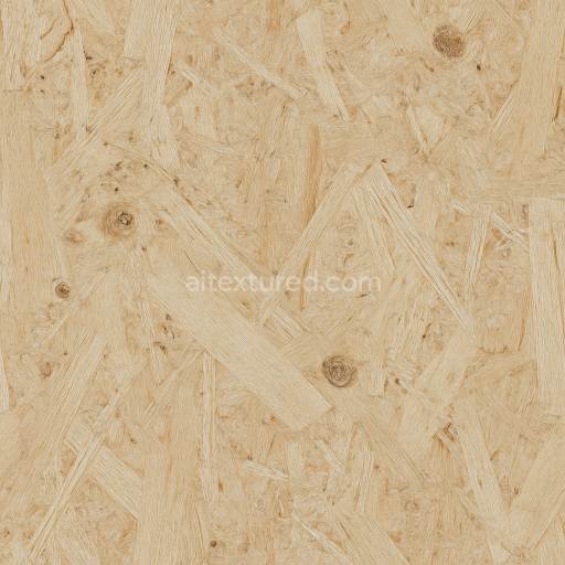 Seamless 3D Texture PBR 8K Chipboard Rough Surface with Sanded Edges and Fiber Exposure