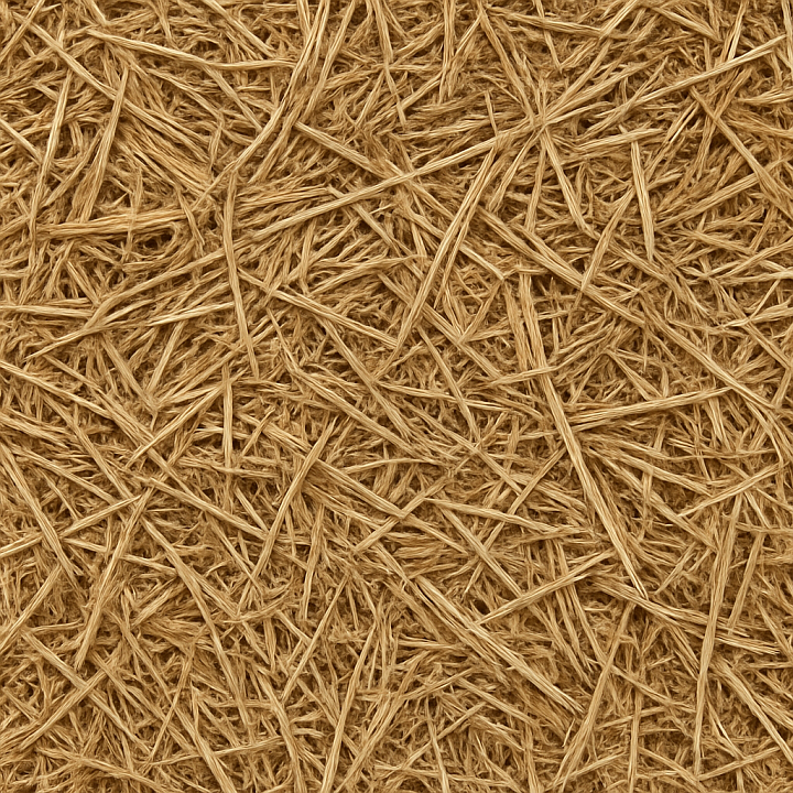 Natural Straw seamless PBR texture preview