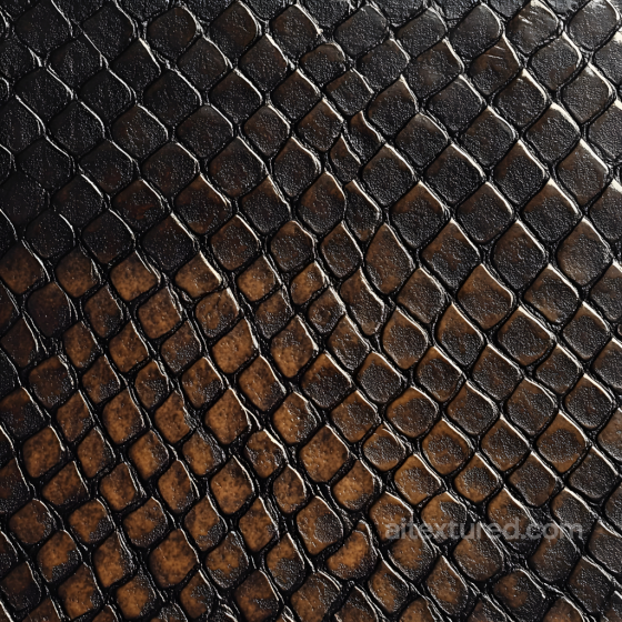 Reptile Skin Texture Featuring Glossy Brown Organic Scales Skin texture preview