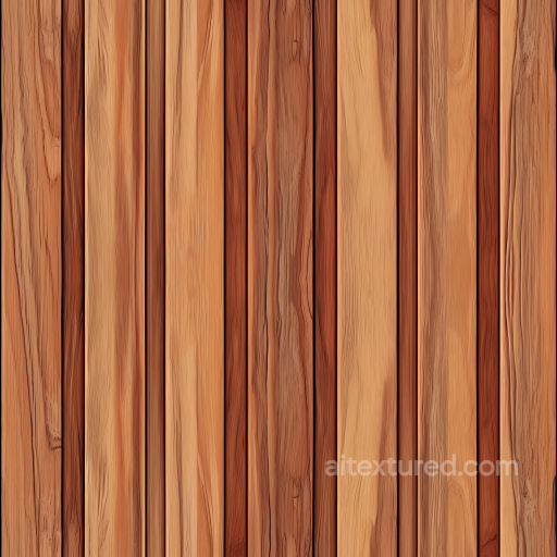 Natural Mixed Wood Floor Seamless Texture with Varied Grains seamless Wood PBR texture