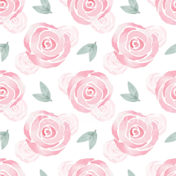 seamless Seamless 3D PBR Pink Flower Watercolor Pattern Fabric Texture texture 8k free download PBR