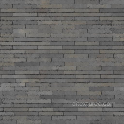 Extra Long Rectangle Brick Texture in Running Bone Layout | Free PBR seamless Brick PBR texture