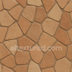 seamless Seamless 3d texture pbr 8k clay shards mosaic with contemporary style and matte finish texture 8k free download PBR