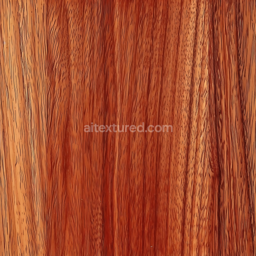 Seamless 3D PBR Redwood Planks Texture with Fine Grain and Warm Tones