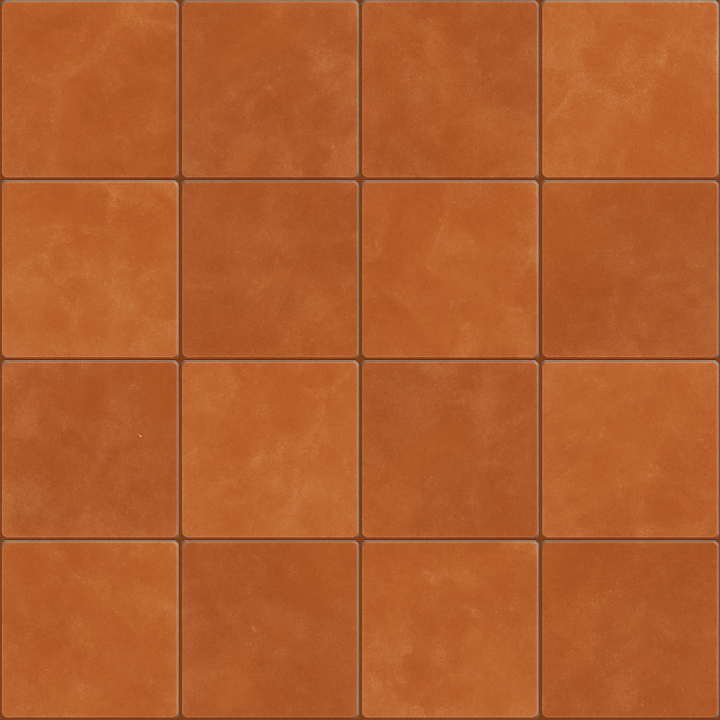 Polished Clay Tiles seamless PBR texture preview