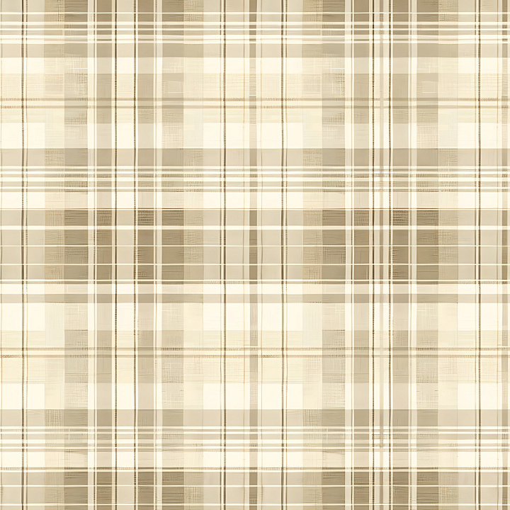 Plaid Pattern Metal with Soft Beige and Brown Tones seamless PBR texture preview