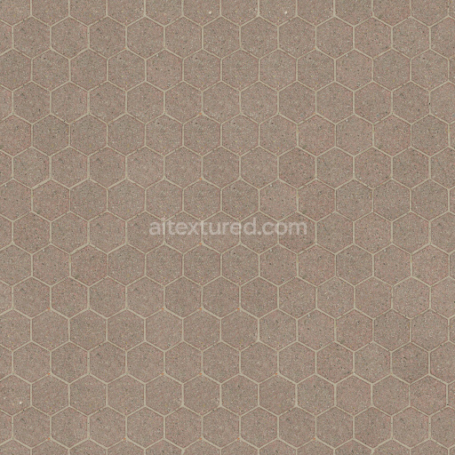 Paving Stones Hexagonal Tileable Seamless Pbr Texture Ground Surface Natural