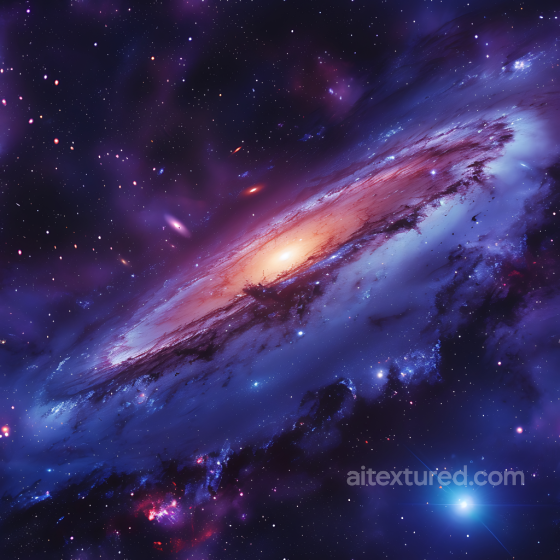 Space Texture Featuring Radiant Galaxy and Nebula Clouds Star, space, planets texture preview
