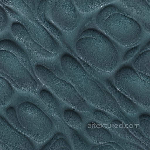 Smooth Alien Surface Seamless Texture seamless Sci-fi PBR texture