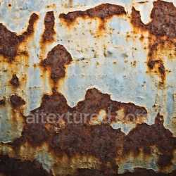 seamless Seamless 3D PBR Texture of Rusted Metal Surface with Cracked and Chipped Paint texture 8k free download PBR