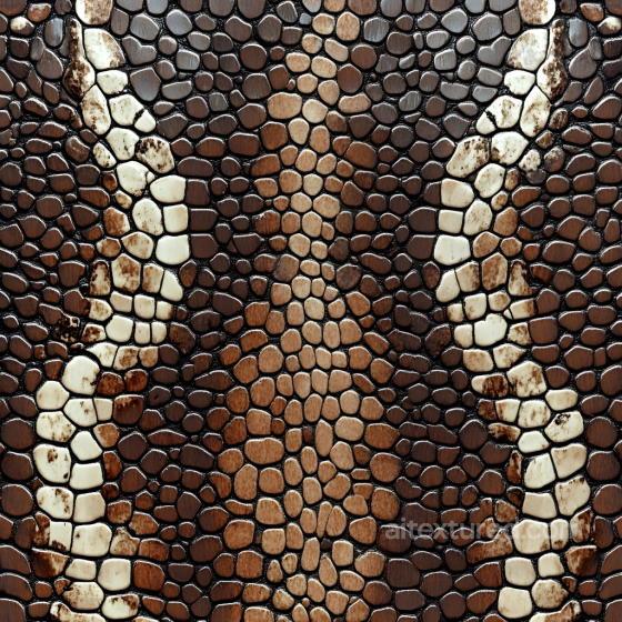 Reptile Skin Texture Featuring Distinctive Organic Scale Patterns and Realistic Tonal Var… Skin texture preview