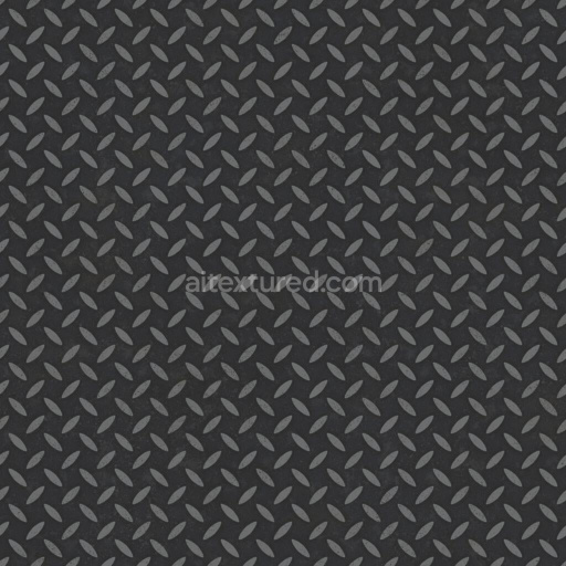 Dirt Tread Plate Metal Texture | Free PBR