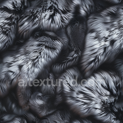 seamless Seamless 3D Glossy Black Synthetic Leather PBR Texture with Dynamic Flowing Grain texture 8k free download PBR