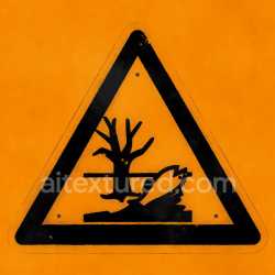 seamless Warning Sign Caution Hazard Triangle Symbol Graphic Safety Road Alert texture 8k free download PBR