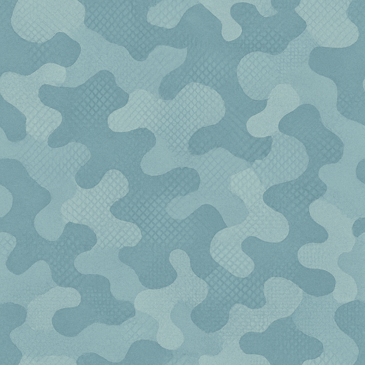 Ice Blue Snake Skin Camouflage Fabric seamless PBR texture preview