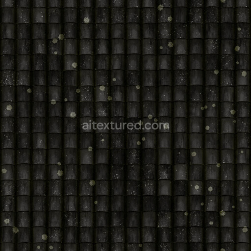 Archviz Roof Substance Designer Terracotta Tiles — Seamless PBR Texture