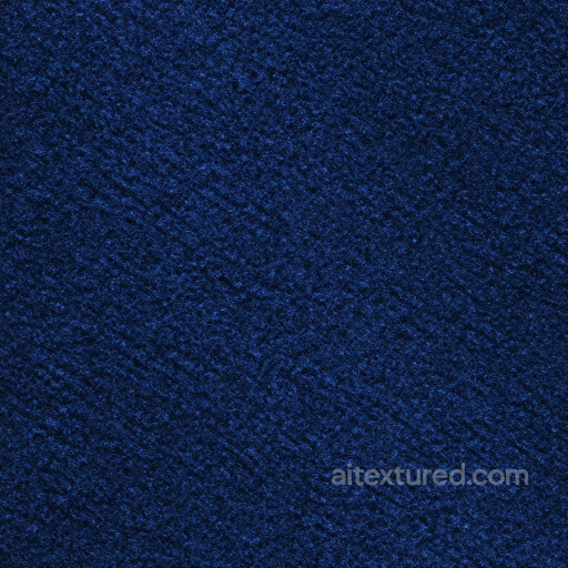 Felt PBR Texture Featuring Dense, Soft Blue Fibers with Subtle Wool-like Nap seamless Felt PBR texture