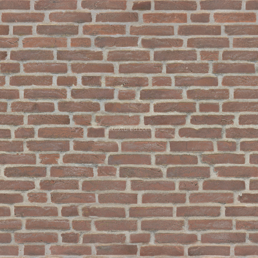 Seamless PBR brick texture with realistic details