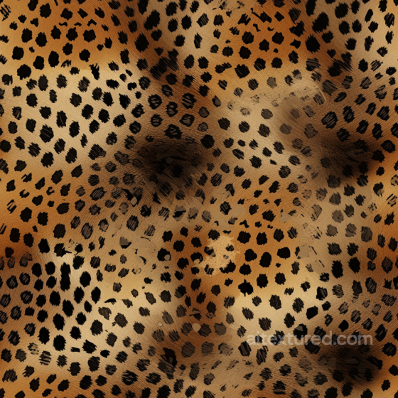 Leopard Print Fabric Texture with Realistic Fur Detail Leopard Print texture preview