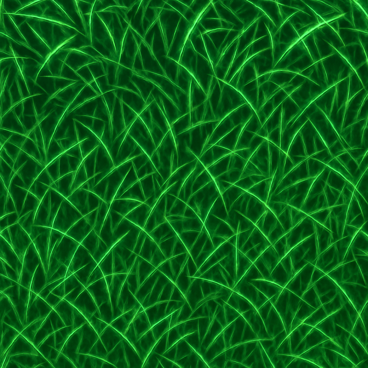 Glowing Grass seamless PBR texture preview
