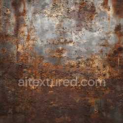 seamless Seamless 3D Rusty Metal PBR Texture with Cracks, Holes, and Corrosion Detailing texture 8k free download PBR