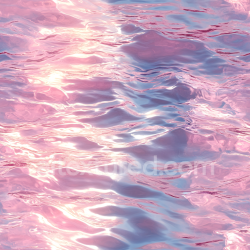 seamless Seamless 3D Water PBR Texture Featuring Stylized Pink-Reflective Surface and Soft Wave Patterns texture 8k free download PBR
