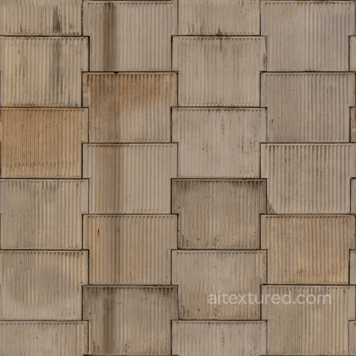 Weathered Wall Concrete - Concrete Panels Rough Weathered Wall seamless Concrete PBR texture