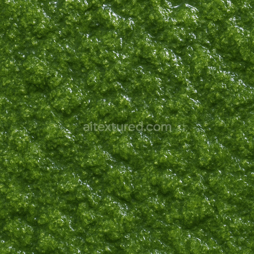 Polished Wet Moss Texture Seamless 1024X1024
