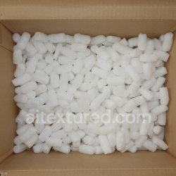 seamless White Plastic Packing Peanuts Texture for PBR 3D Applications texture 8k free download PBR