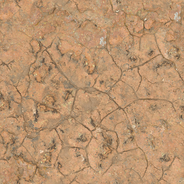 Rock Orange Cliff seamless PBR texture preview