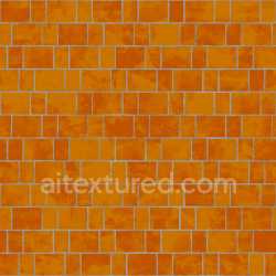 seamless Tiles Pbr Seamless Texture Orange Brick Surface texture 8k free download PBR