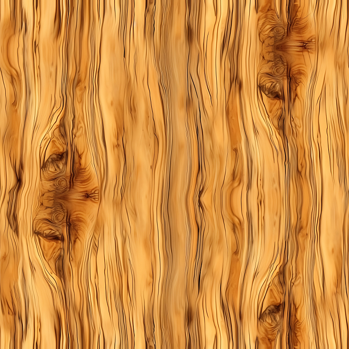 Light Pine Wood with Knots and Fine Grain seamless PBR texture preview