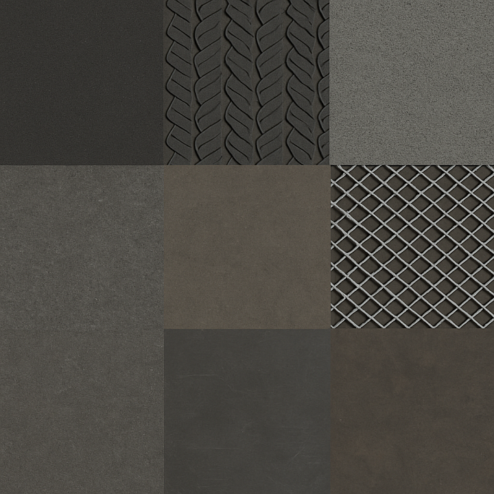 Rubber Surface With Tire Tread Pattern Details seamless PBR texture preview