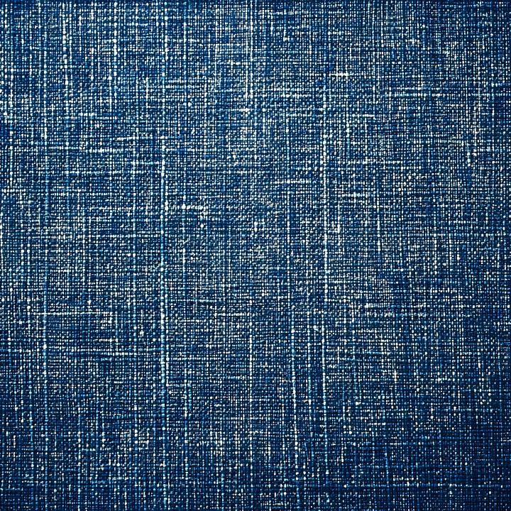 Cracked Denim with Intricate Blue and White Weave seamless PBR texture preview