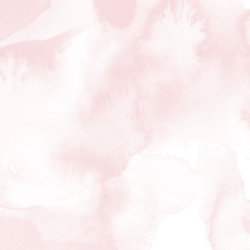 Seamless 3D PBR pastel pink watercolor texture with soft fluid gradients