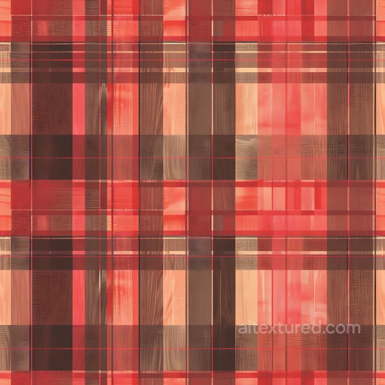 Plaid Fabric Texture with Warm Red and Brown Hues Plaid texture preview