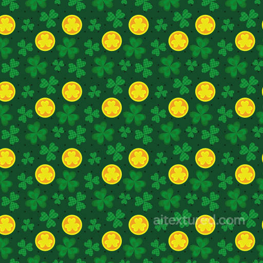 with St seamless St patrick digital paper bundle PBR texture