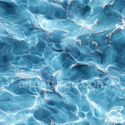 seamless Seamless 3D PBR Texture of Realistic Pool Water with Bright Caustics and Subtle Ripples texture 8k free download PBR