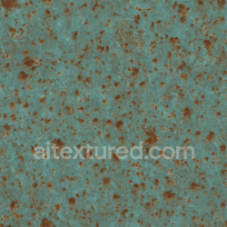 seamless Seamless 3d texture pbr 8k oxidized copper surface with aged patina texture 8k free download PBR