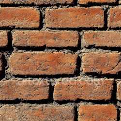 seamless Seamless 3D PBR Cracked Red Brick Wall Texture with Rough Mortar Detail texture 8k free download PBR