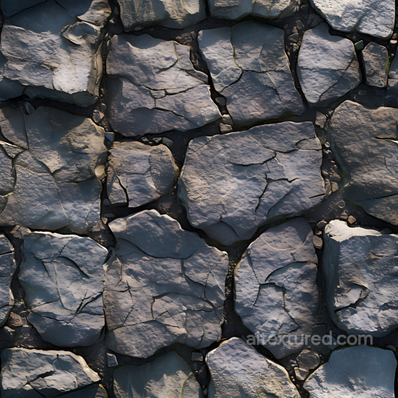 cracked stone wall PBR texture with weathered irregular slabs and rough surface Stone texture preview